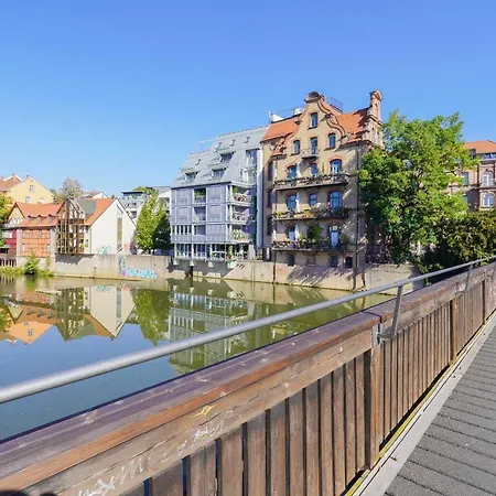 Linde3 - 10 Minuten In Altstadt Mit Balkon Und Pegnitzblick 纽伦堡